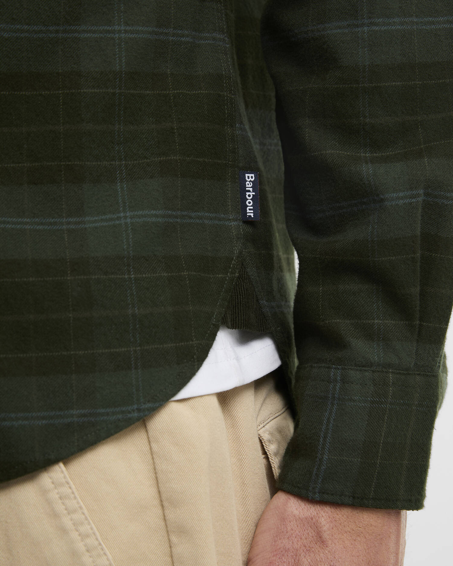 Barbour Mineral Tartan Authentic-Fit Long-Sleeved Shirt