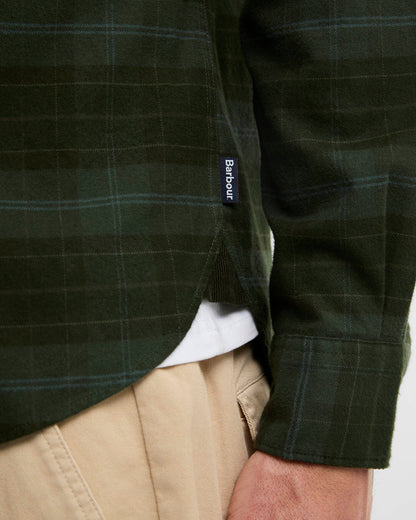 Barbour Mineral Tartan Authentic-Fit Long-Sleeved Shirt