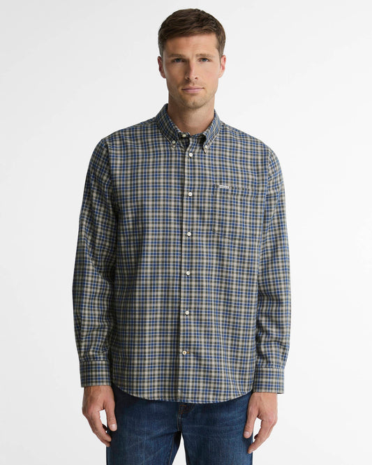 Barbour Dishford Thermo-Weave Regular Fit Long-Sleeved Shirt