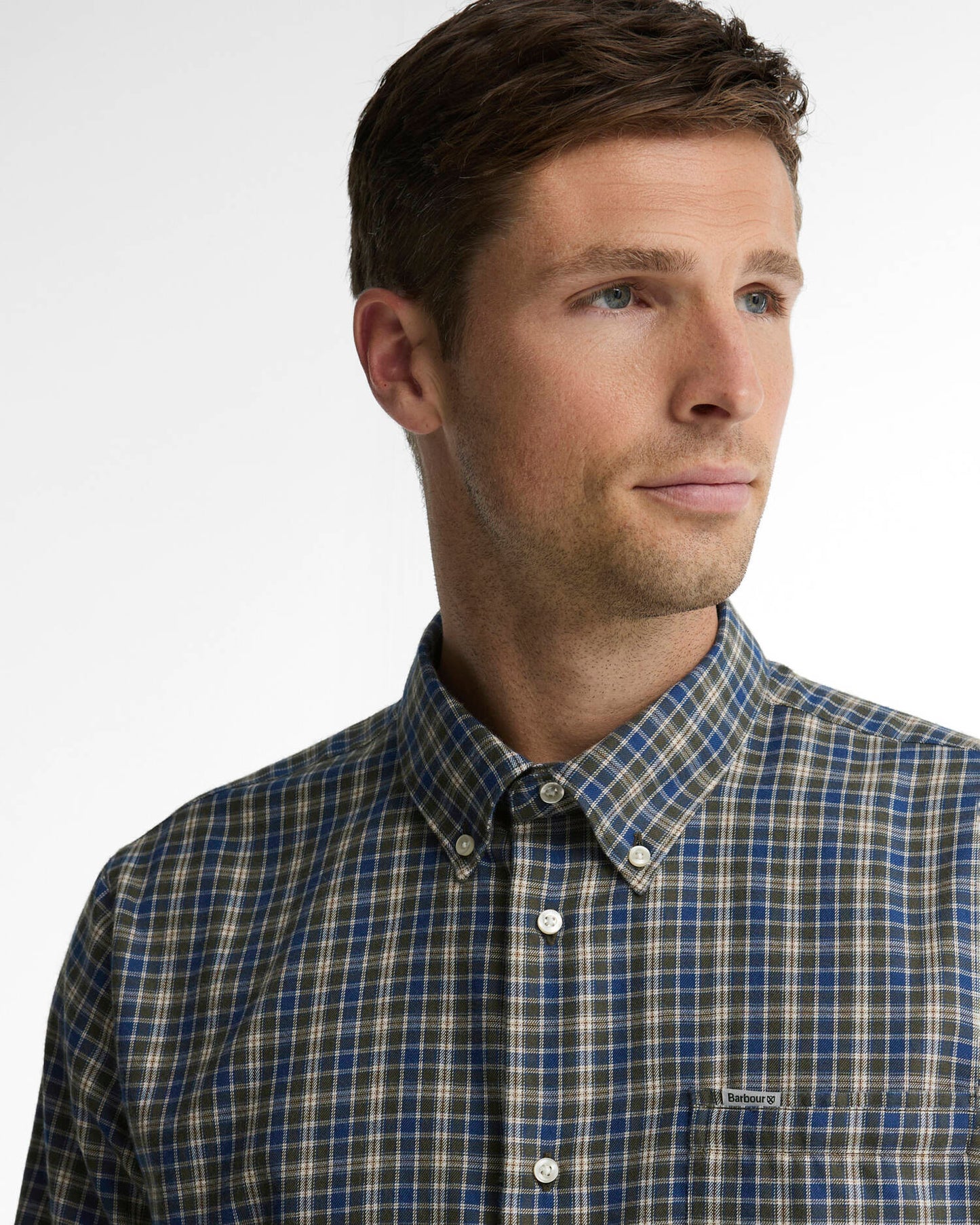 Barbour Dishford Thermo-Weave Regular Fit Long-Sleeved Shirt