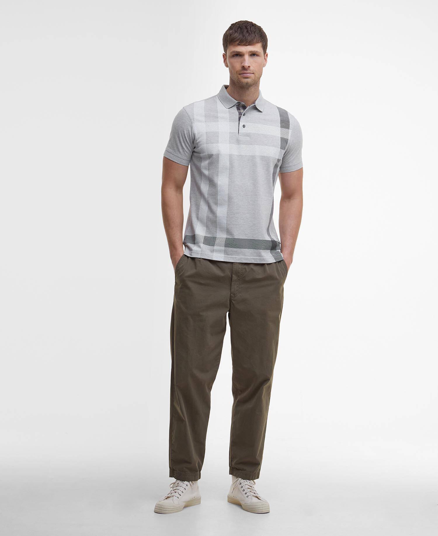 Barbour Blaine Tartan Short-Sleeved Polo Shirt