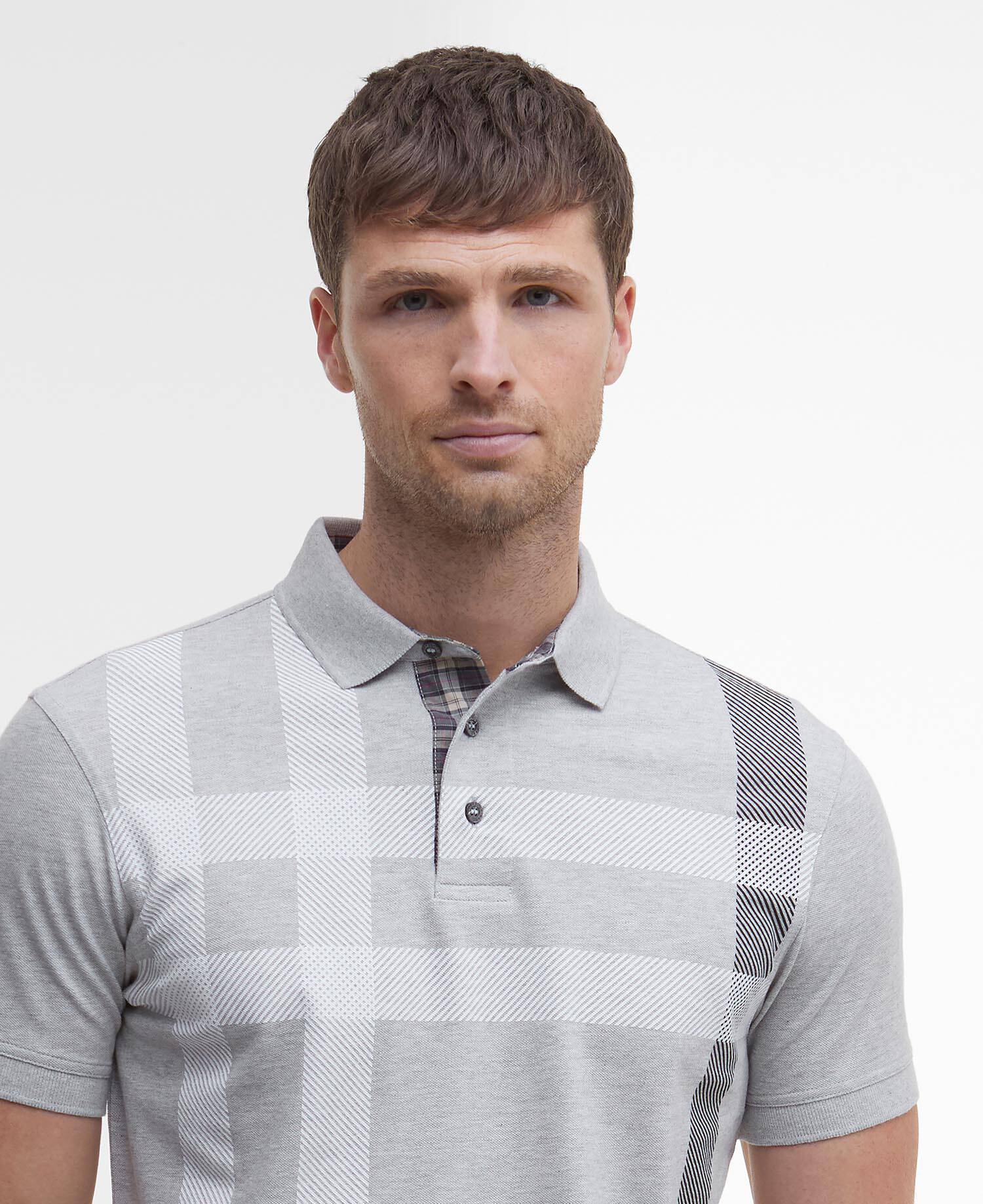 Barbour Blaine Tartan Short-Sleeved Polo Shirt