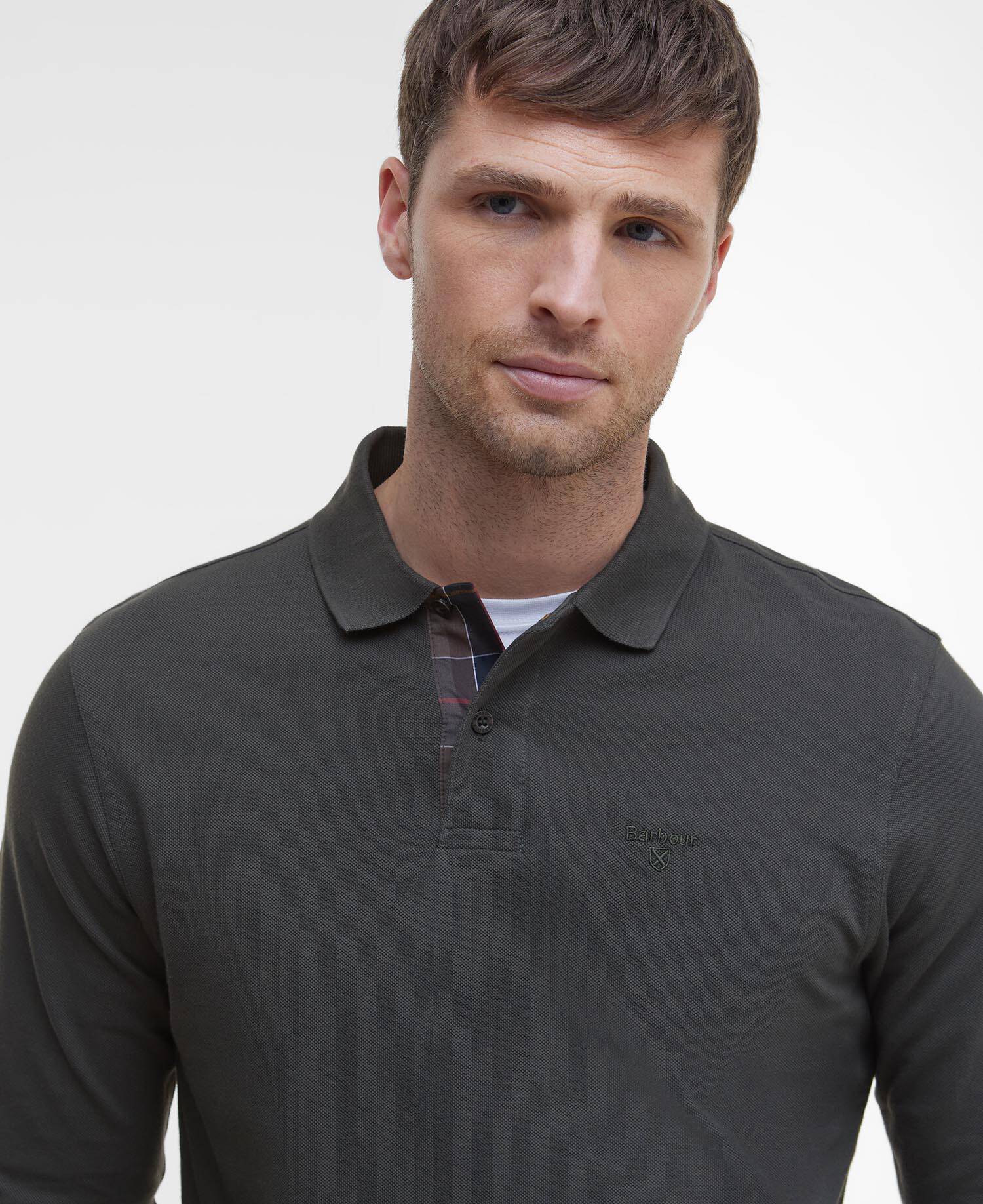 Barbour Essential Long-Sleeved Polo Shirt