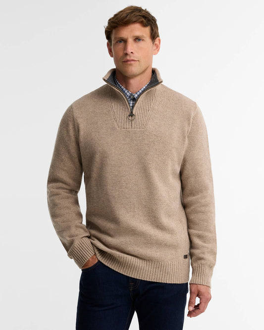 Barbour Nelson Essential Quarter-Zip Jumper