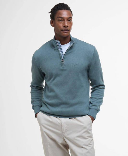 Barbour Cotton Quarter-Zip Jumper