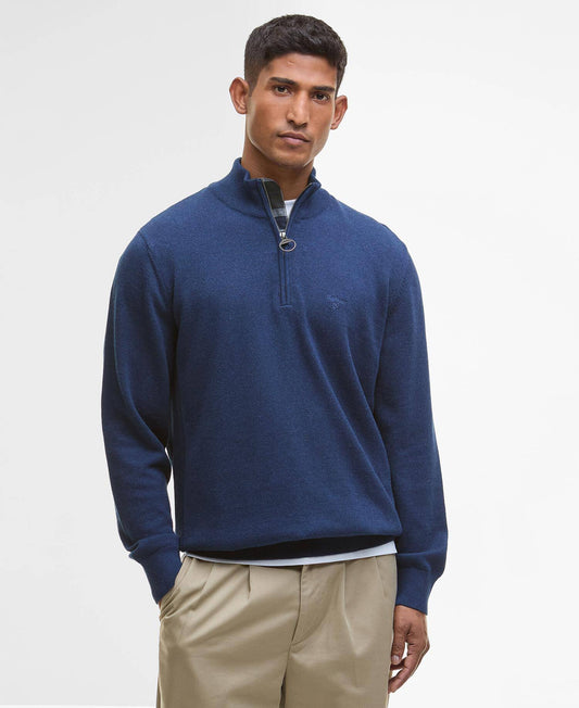 Barbour Cotton Quarter-Zip Jumper