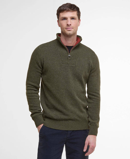 Barbour Nelson Essential Quarter-Zip Jumper