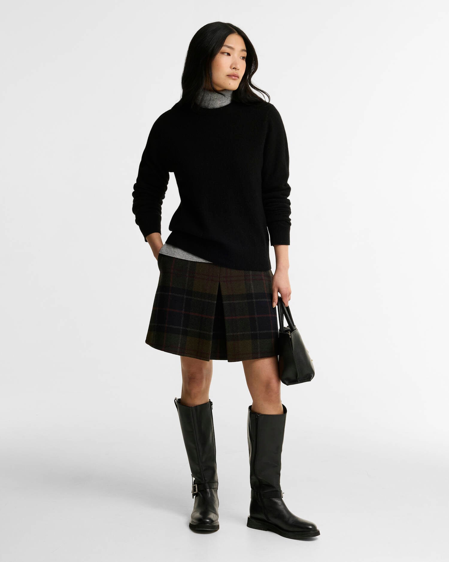 Barbour Penwood Cashmere Crew Neck Jumper