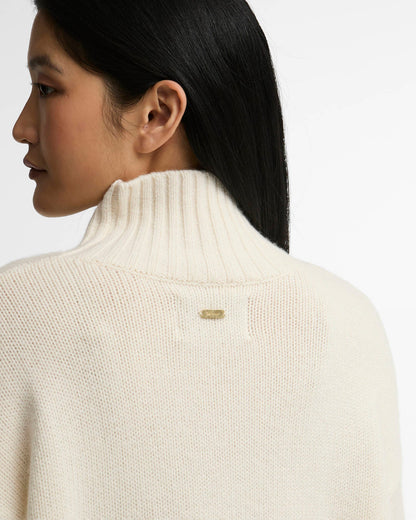 Barbour Woodhouse Cashmere-Blend Funnel Neck Jumper
