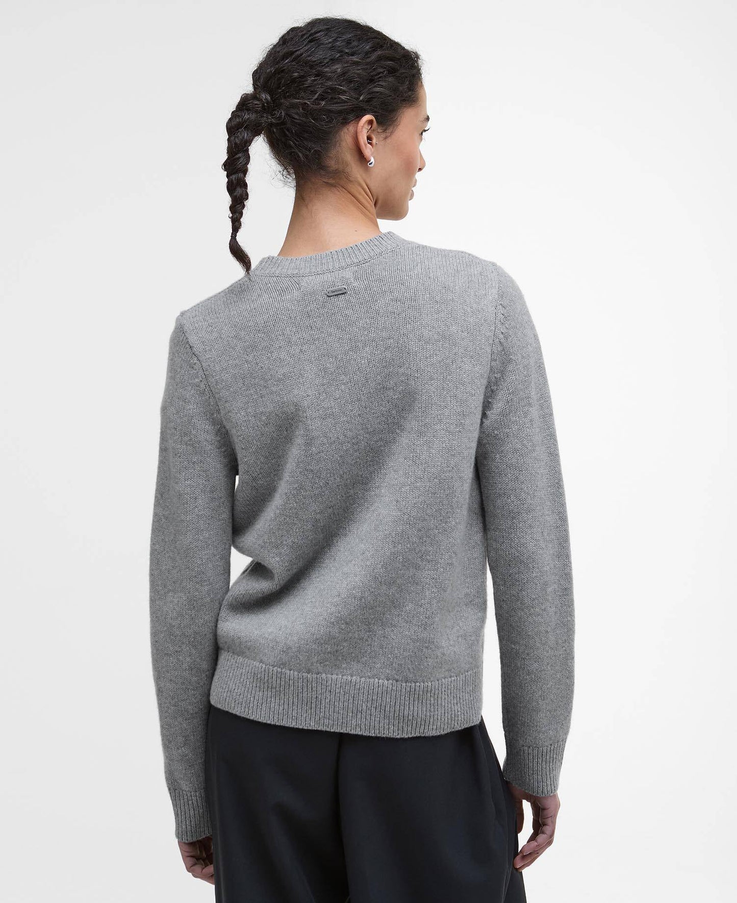 Barbour Woodhouse Wool-Cashmere Crew Neck Jumper