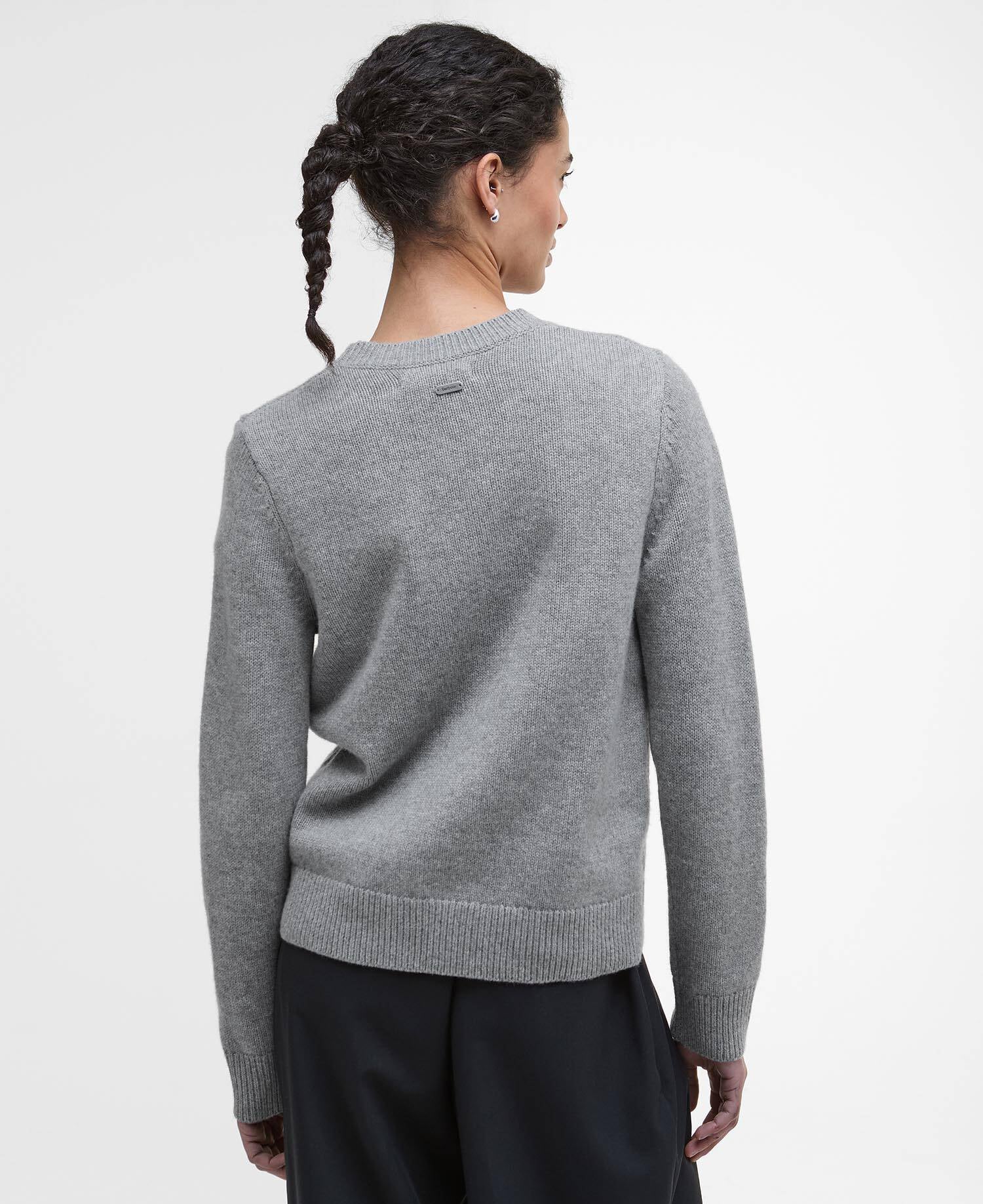Barbour Woodhouse Wool-Cashmere Crew Neck Jumper