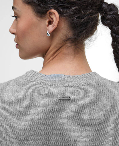 Barbour Woodhouse Wool-Cashmere Crew Neck Jumper