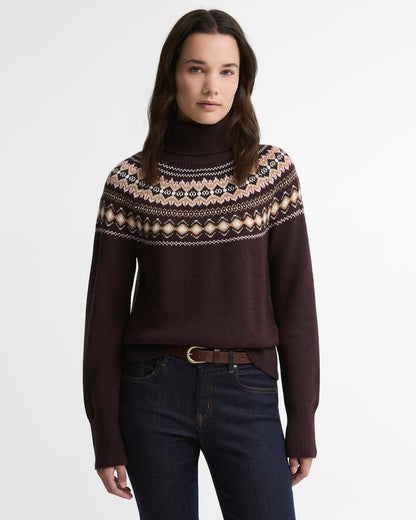 Barbour Darwen Fairisle Rollneck Jumper