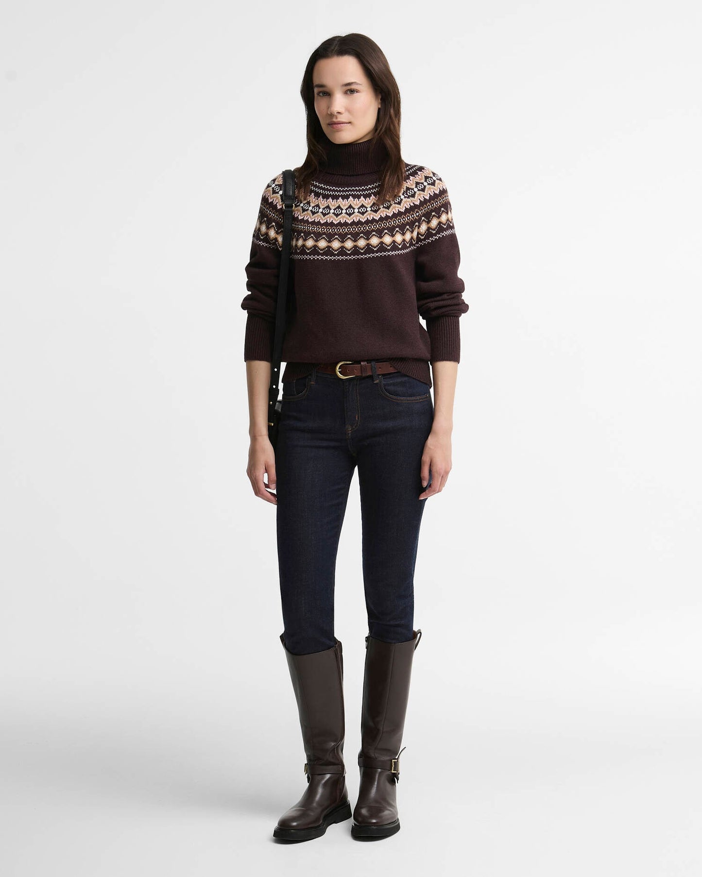 Barbour Darwen Fairisle Rollneck Jumper