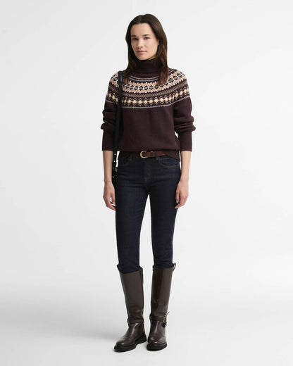 Barbour Darwen Fairisle Rollneck Jumper