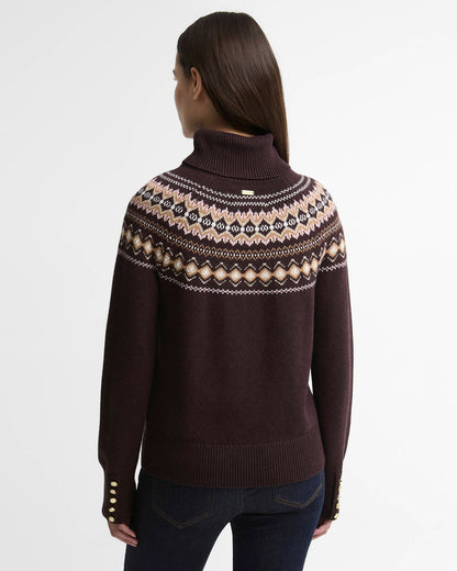 Barbour Darwen Fairisle Rollneck Jumper