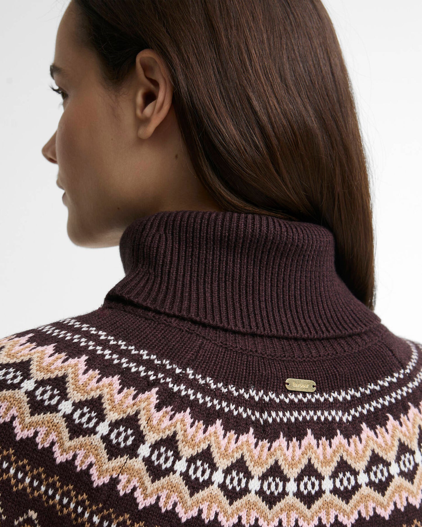 Barbour Darwen Fairisle Rollneck Jumper