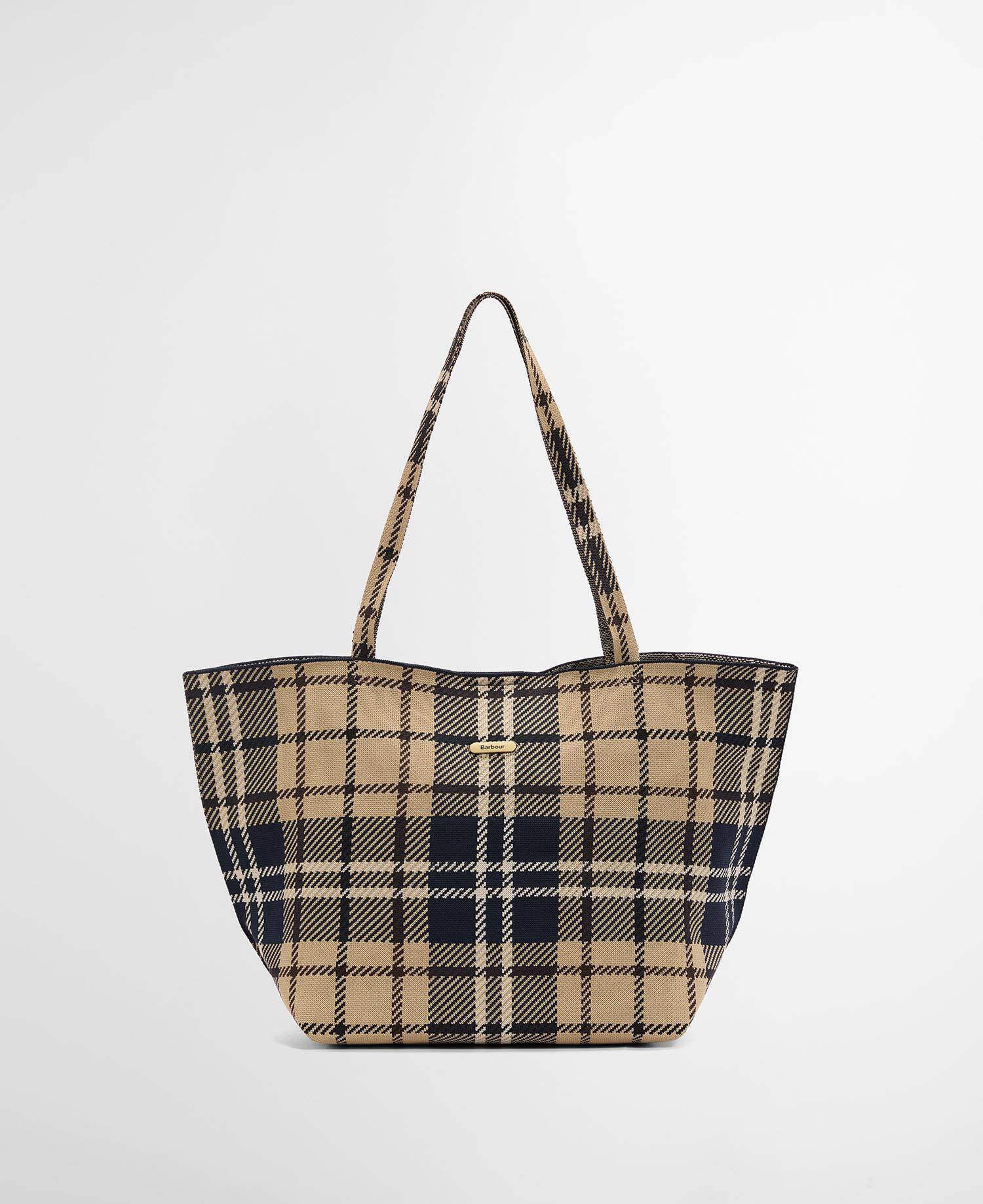 Barbour Layla Tartan Large Tote Bag