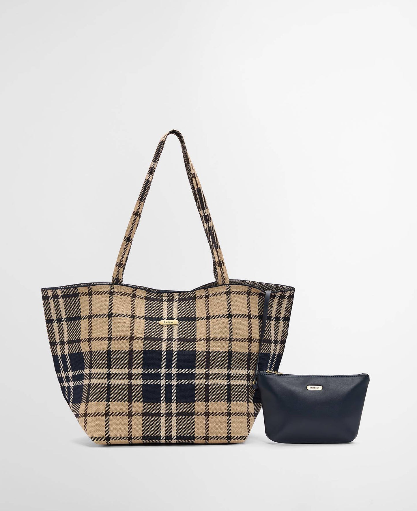 Barbour Layla Tartan Large Tote Bag