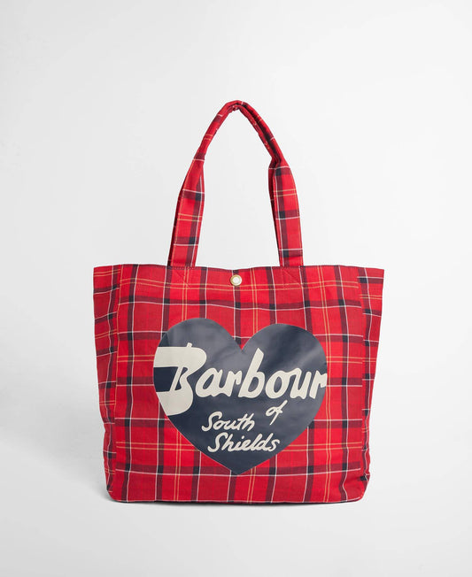 Barbour Heart Tote Bag