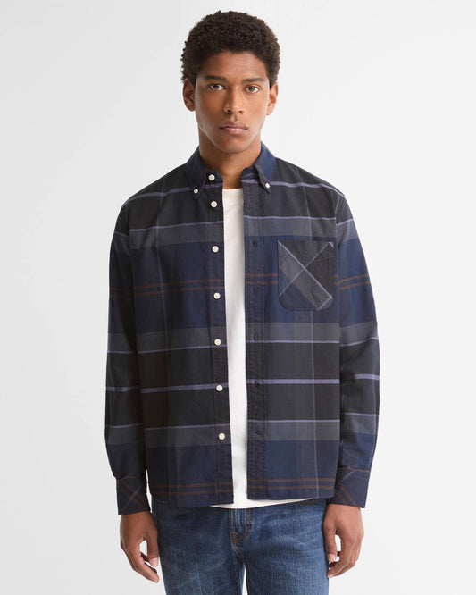 Barbour Mineral Tartan Dunoon Authentic-Fit Shirt