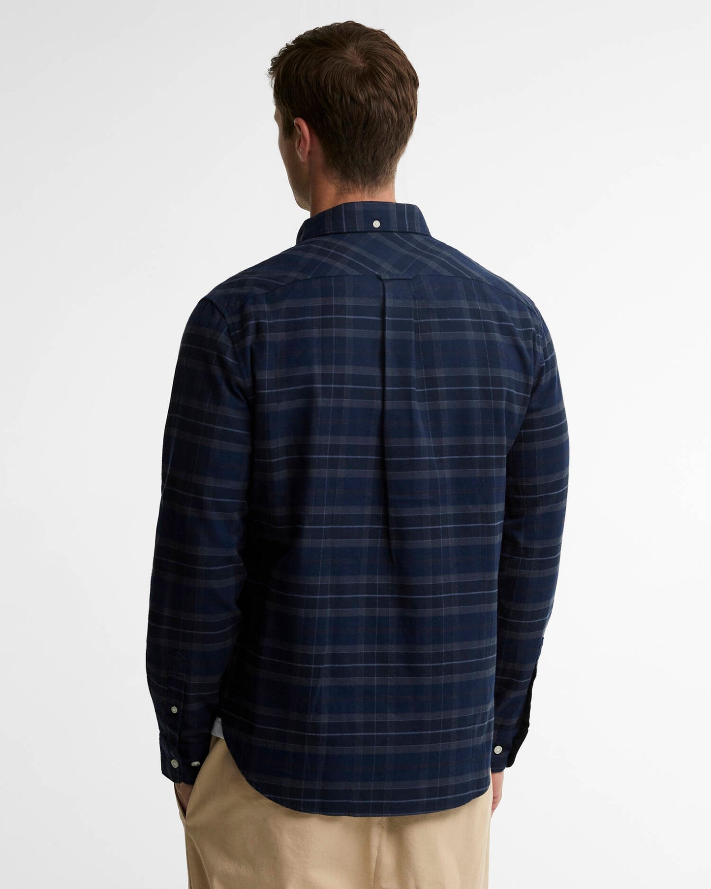 Barbour Mineral Tartan Authentic-Fit Long-Sleeved Shirt