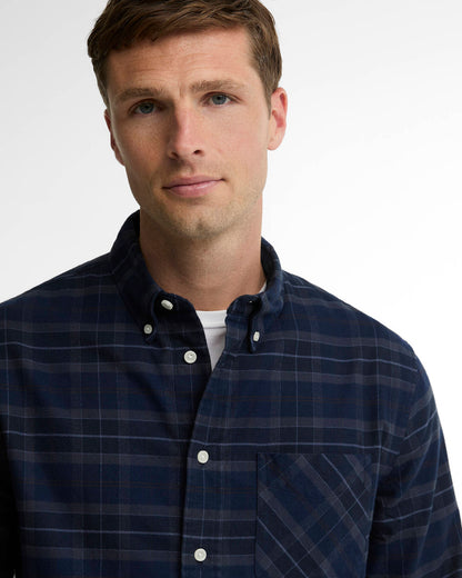 Barbour Mineral Tartan Authentic-Fit Long-Sleeved Shirt