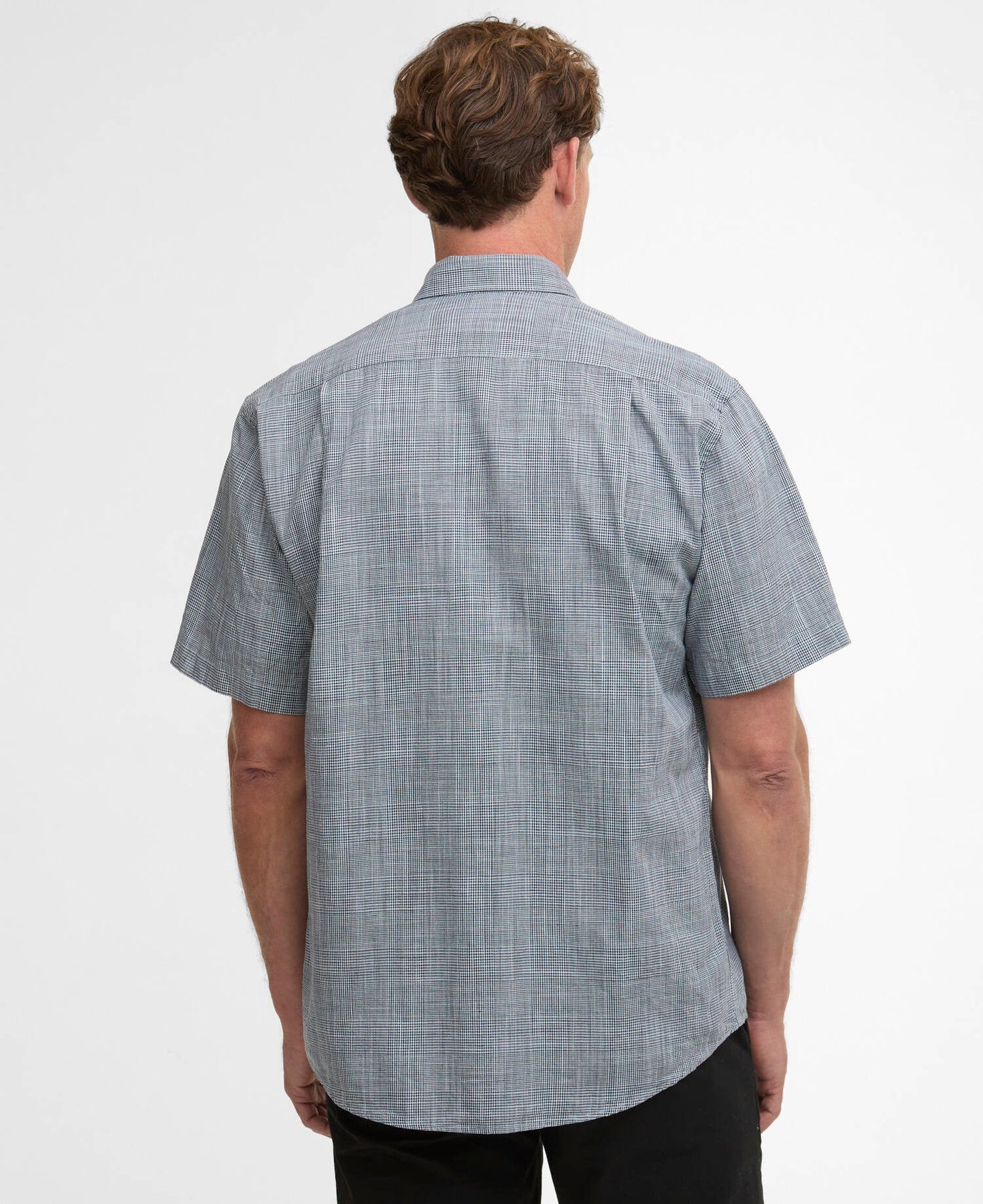 Barbour Fleming Linen Blend Regular Short-Sleeved Shirt