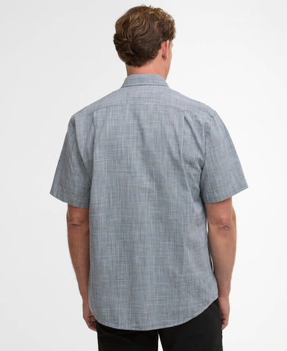 Barbour Fleming Linen Blend Regular Short-Sleeved Shirt