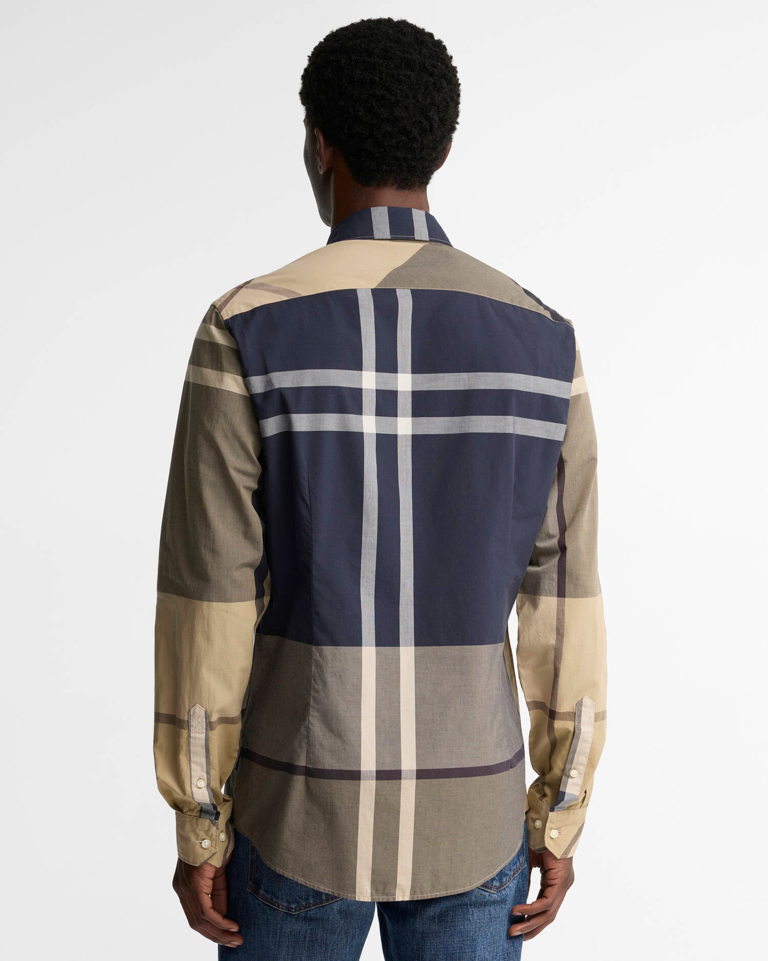 Barbour Oversized Tartan Dunoon Tailored Long-Sleeved Shirt