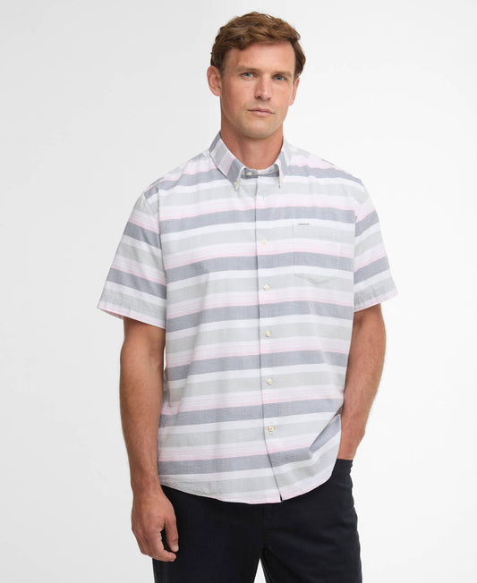 Barbour Chathill Striped Regular Short-Sleeved Shirt