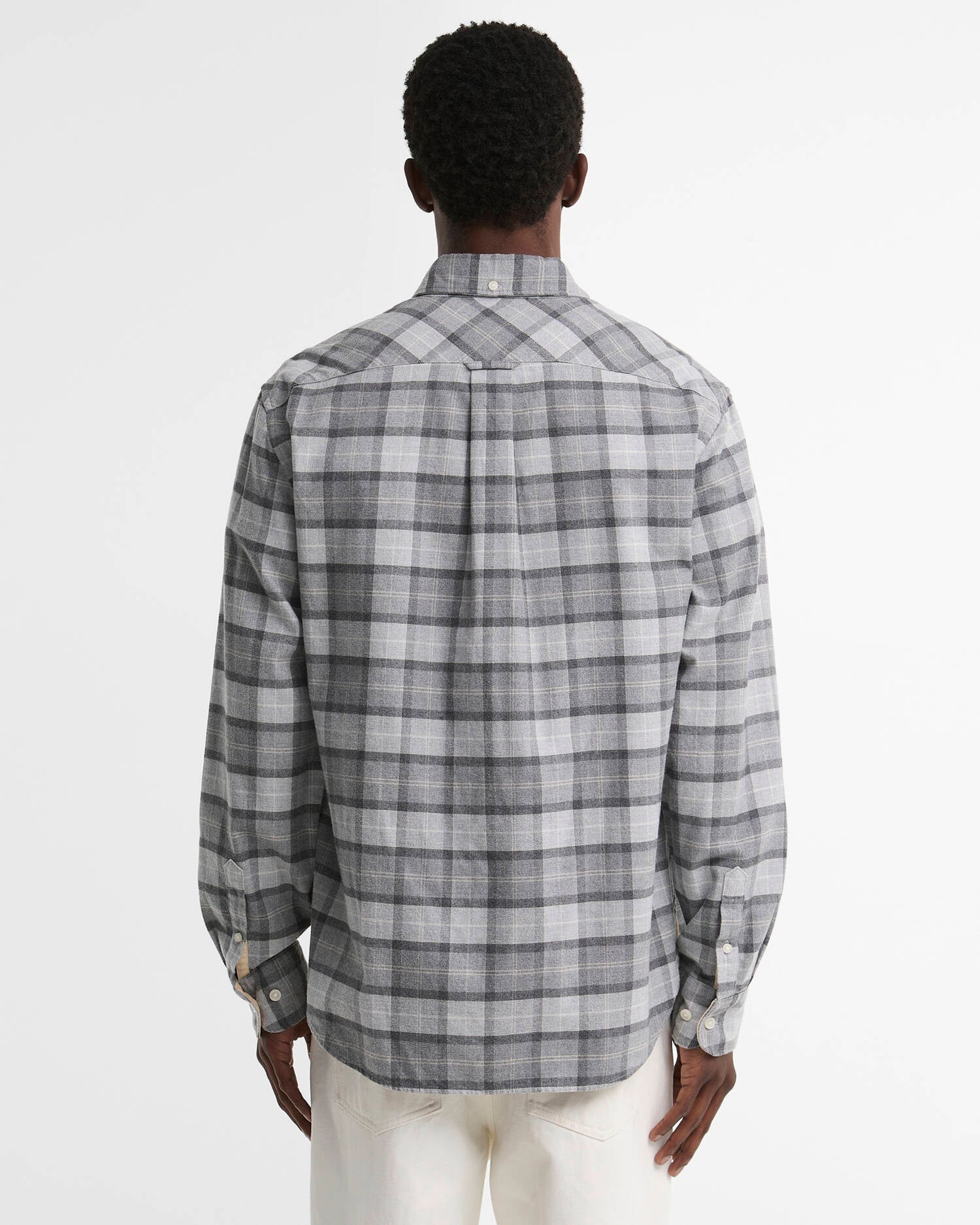 Barbour Mineral Tartan Authentic-Fit Long-Sleeved Shirt