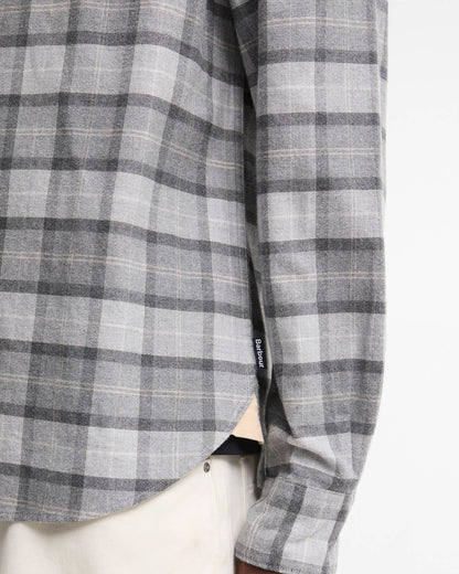 Barbour Mineral Tartan Authentic-Fit Long-Sleeved Shirt